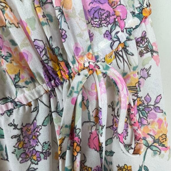 Tularosa Women's Boho Peasant Top with Bell Sleeves – Size M - Picture 4 of 10